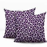 Ballen Zebra Print Indoor/Outdoor Reversible Square Pillow