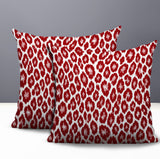 Ballen Zebra Print Indoor/Outdoor Reversible Square Pillow
