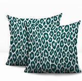 Ballen Zebra Print Indoor/Outdoor Reversible Square Pillow