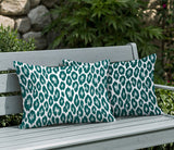 Ballen Zebra Print Indoor/Outdoor Reversible Rectangular Pillow