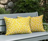 Ballen Zebra Print Indoor/Outdoor Reversible Rectangular Pillow