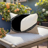 Banda Abstract Reversible Indoor/Outdoor Rectangular Pillow