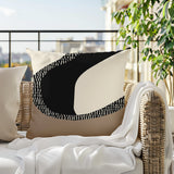 Banda Abstract Reversible Indoor/Outdoor Square Pillow