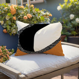 Banda Abstract Reversible Indoor/Outdoor Rectangular Pillow