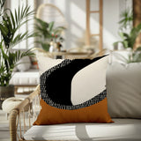 Banda Abstract Reversible Indoor/Outdoor Square Pillow