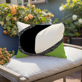 Banda Abstract Reversible Indoor/Outdoor Rectangular Pillow