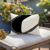 Banda Abstract Reversible Indoor/Outdoor Rectangular Pillow