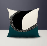 Banda Abstract Reversible Indoor/Outdoor Square Pillow