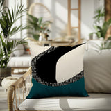 Banda Abstract Reversible Indoor/Outdoor Square Pillow