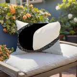 Banda Abstract Reversible Indoor/Outdoor Rectangular Pillow