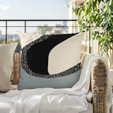 Banda Abstract Reversible Indoor/Outdoor Square Pillow