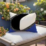 Banda Abstract Reversible Indoor/Outdoor Rectangular Pillow