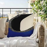 Banda Abstract Reversible Indoor/Outdoor Square Pillow