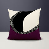 Banda Abstract Reversible Indoor/Outdoor Square Pillow