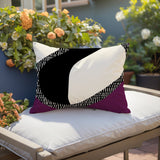 Banda Abstract Reversible Indoor/Outdoor Rectangular Pillow