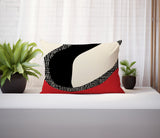Banda Abstract Reversible Indoor/Outdoor Rectangular Pillow