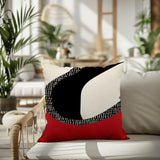 Banda Abstract Reversible Indoor/Outdoor Square Pillow