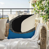 Banda Abstract Reversible Indoor/Outdoor Square Pillow