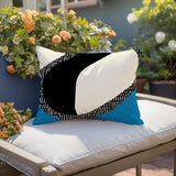 Banda Abstract Reversible Indoor/Outdoor Rectangular Pillow