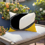 Banda Abstract Reversible Indoor/Outdoor Rectangular Pillow