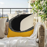 Banda Abstract Reversible Indoor/Outdoor Square Pillow