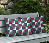 Barker 2 Sets Indoor/Outdoor Reversible Rectangular Pillow