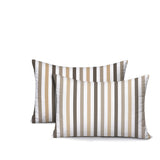 Barker Stripe 2 Sets Indoor/Outdoor Reversible Rectangular Pillow