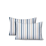 Barker Stripe 2 Sets Indoor/Outdoor Reversible Rectangular Pillow