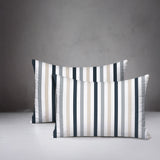 Barker Stripe 2 Sets Indoor/Outdoor Reversible Rectangular Pillow