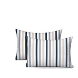 Barker Stripe 2 Sets Indoor/Outdoor Reversible Rectangular Pillow