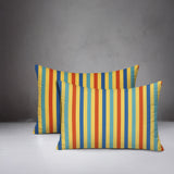 Barker Stripe 2 Sets Indoor/Outdoor Reversible Rectangular Pillow