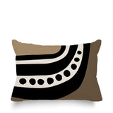 Basia Minimalist Lumbar Indoor/Outdoor Throw Pillow