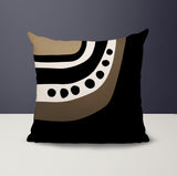 Basia Abstract Reversible Indoor/Outdoor Square Pillow