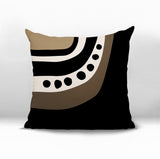 Basia Abstract Reversible Indoor/Outdoor Square Pillow