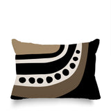 Basia Minimalist Lumbar Indoor/Outdoor Throw Pillow