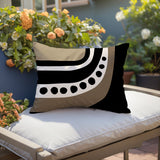 Basia Minimalist Lumbar Indoor/Outdoor Throw Pillow