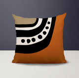 Basia Abstract Reversible Indoor/Outdoor Square Pillow