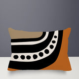 Basia Minimalist Lumbar Indoor/Outdoor Throw Pillow