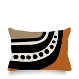 Basia Minimalist Lumbar Indoor/Outdoor Throw Pillow