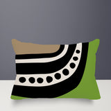Basia Minimalist Lumbar Indoor/Outdoor Throw Pillow