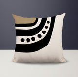 Basia Abstract Reversible Indoor/Outdoor Square Pillow