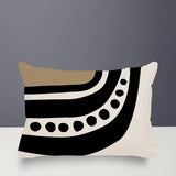 Basia Minimalist Lumbar Indoor/Outdoor Throw Pillow