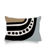 Basia Minimalist Lumbar Indoor/Outdoor Throw Pillow