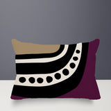 Basia Minimalist Lumbar Indoor/Outdoor Throw Pillow