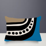 Basia Minimalist Lumbar Indoor/Outdoor Throw Pillow