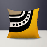 Basia Abstract Reversible Indoor/Outdoor Square Pillow