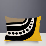 Basia Minimalist Lumbar Indoor/Outdoor Throw Pillow
