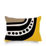 Basia Minimalist Lumbar Indoor/Outdoor Throw Pillow