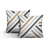 Bass Geometric Reversible Indoor/Outdoor Square Pillow