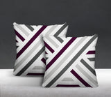Bass Geometric Reversible Indoor/Outdoor Square Pillow